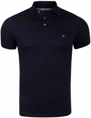 Produktbild von Tommy Hilfiger 1985 slim fit polo, donkerblauw, Desert Sky