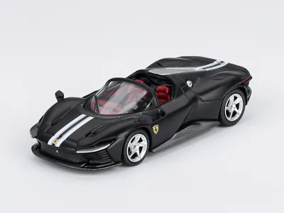 Produktbild von Ferrari Daytona SP3 Mattschwarz - BBR 1:64