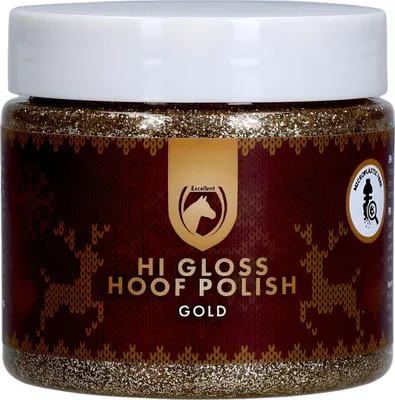 Immagine prodotto di Eccellente smalto per zoccoli Hi Gloss Horse Christmas oro, Inhalt: 150 ml