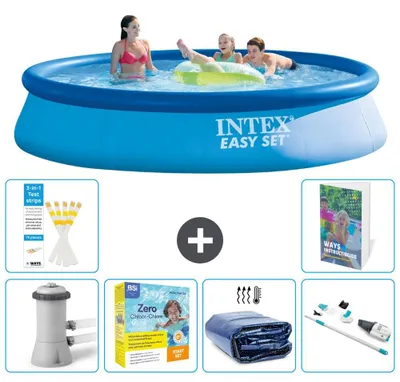 Immagine prodotto di Piscina Easy Set rotonda - 396x84 cm - 7 pezzi  S196