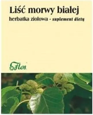 Produktbild von Flos Mulberry White Leaf 50G senkt den Zuckerspiegel