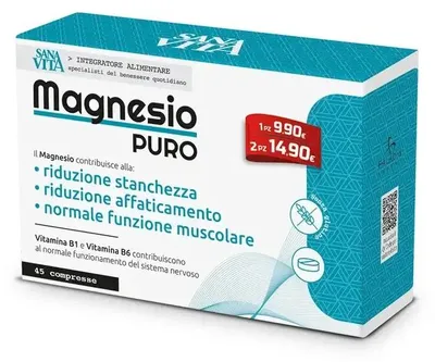 Image de SANAVITA : Magnésium pur, 45 comprimés
