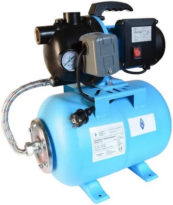 Zdjęcie produktu dla Hydrofor do Wody 24L ZESTAW HYDROFOROWY Pompa Hydroforowa HANDY 3000( 550 W, 3000 l/h, max. podnoszenie 40 m) Zbiornik Przeponowy 24 Litry