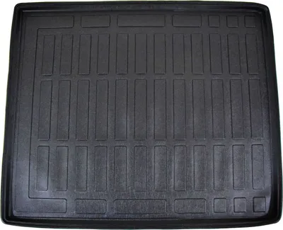 Image de Tapis De Coffre Caoutchouc Premium Pour Mercedes GL Class X164 / GLS X166 2007-2019, Bord Haut, Antidérapant, Inodore, Toutes Saisons