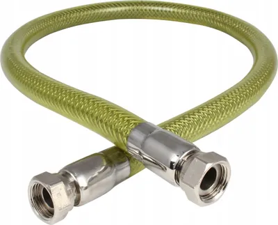 Produktbild von Gas-Flexible-Leitungen 50 Cm Für Ofen 2 Drehbare Muttern 1/2" 500 Mm