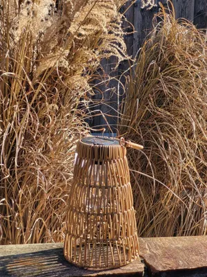 Produktbild von Boho Solar Windlicht Amelia, zum Hängen
