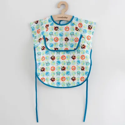 Immagine prodotto di Grembiule-bavaglino per neonati New Baby 42x35 cm blu