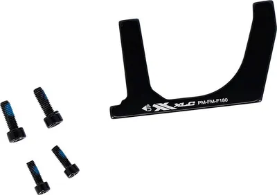 Produktbild von Xlc X108 Fm/pm Adapter Für Bremssattel Der Vorderen Scheibenbremse Schwarz 180 mm Schwarz 180 mm