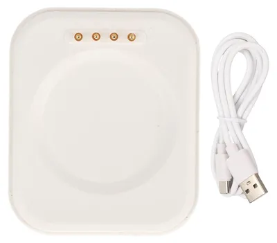 Zdjęcie produktu dla Magnetyczna stacja ładująca USB Dock Smart Watch Kabel ładowarki do Oppo 2 3 3Pro Biały
