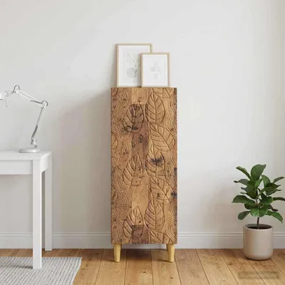 Obrázek produktu pro vidaXL Komoda z recyklovaného dřeva 33 x 34,5 x 90 cm Dřevotřísková deska