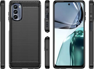 Obrázok produktu pre Kryt Carbon Case pre Motorola Moto G62 5G Black
