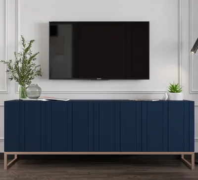 Zdjęcie produktu dla Szafka RTV TAL 150 granatowa mat