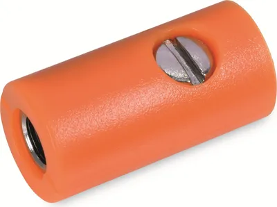 Produktbild von Zwergkupplungen, orange, 10 Stück
