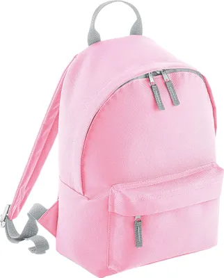 Produktbild von Bagbase - Rucksack "Fashion", Mini BC5522 (Einheitsgröße) (Rosa/Hellgrau)