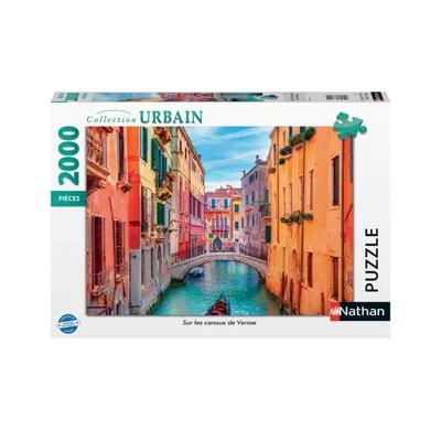 Immagine prodotto di Nathan - Puzzle 2000 pezzi - Sui canali di Venezia
