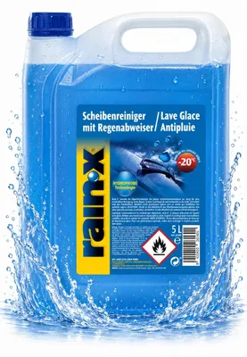 Produktbild von Rain-X Scheibenreiniger mit Regenabweiser Frostschutz bis -20 °C - 5L