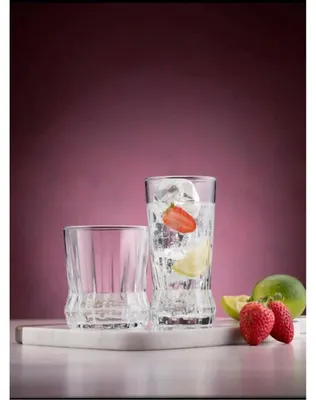 Produktbild von Pasabahce Gaia Longdrinkgläser-Set, 3-teilig, 285 ml
