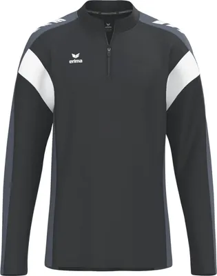 Produktbild von Erima Celebrate 125 Trainingsoberteil Schwarz/Schiefergrau Junior - 116
