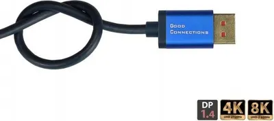 Obrázek produktu pro Alcasa 4814-SF030B, 3 m, DisplayPort, DisplayPort, Samec, Samec, 7680 x 4320 px