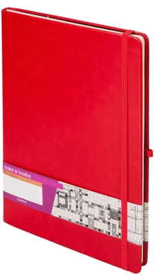 Immagine prodotto di Taccuino A4 a quadretti Formalizm rosso