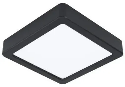 Produktbild von CASAYA LED Deckenleuchten, 10,5W, 1200LM, 3000K, Stahl, schwarz, 780069