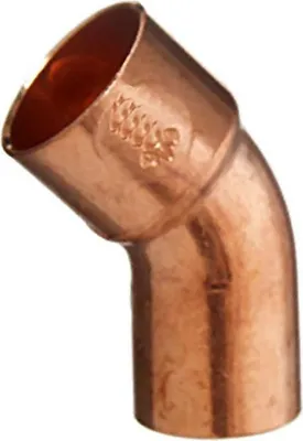 Produktbild von Cornat Kupfer Lötfitting 45° Winkel Ø 12 mm zur Verbindung von Kupferrohren