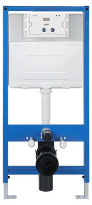 Imagen del producto de CERANO - Módulo para inodoro suspendido Lite - para instalación empotrada/en paneles de yeso - 52,5 x 100 cm
