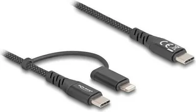 Immagine prodotto di Delock 81171 DELOCK USB2 in 1Kabel USB Type-C zu Type-C/Lightning  2m MFi