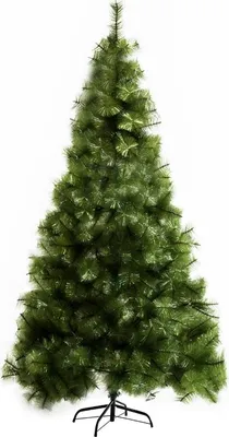 Produktbild von Künstlicher-Weihnachtsbaum 210 cm künstlich Tannenbaum mit 505 Spitzen Christbaum Weihnachtsdeko inkl. Metallständer für drinnen