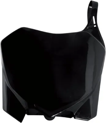 Image de ACERBIS plaque d'immatriculation avant noire pour HONDA CRF R