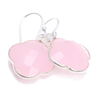 Produktbild von AILORIA CAPUCINE Ohrringe "Silber Rosa Chalcedon"