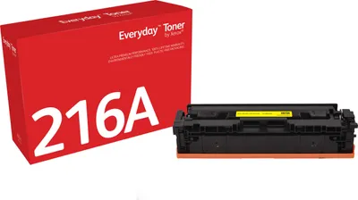 Produktbild von Everyday™ Gelb Tonermodul von kompatibel mit HP 216A (W2412A), Standardkapazität, 850 Seiten, 850 Seiten, Gelb, 1 Stück(e)