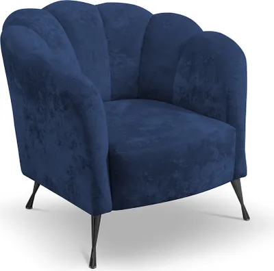 Produktbild von Loungesessel Relaxsessel Muschel-Sessel ADRIA eureka 2127 schwarz 87 x 78 x 83cm