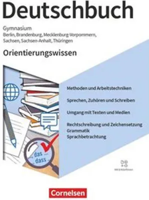 Produktbild von Deutschbuch Gymnasium - Berlin, Brandenburg, Mecklenburg-Vorpommern, Sachsen, Sachsen-Anhalt und Thüringen - Ausgabe 2019 - 5.-10. Schuljahr