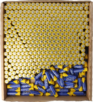 Produktbild von 500 Stück Varta Batterie Alkaline, Mignon, AA, LR06, 1.5V Industrial Pro