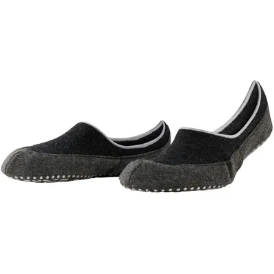 Produktbild von FALKE Uni Hausschuhe - Cosyshoe, niedrig, Haus-Slipper, Anti-Rutsch, Füßlinge, Schurwolle Schwarz 45-46