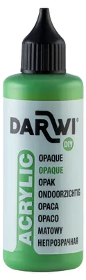 Image de Darwi Opak Peinture acrylique Vert d'herbe 80 ml 1 pc