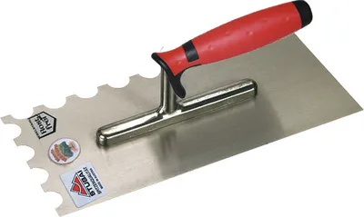 Produktbild von STUBAI Mittelbettkelle rostfrei 2K-Griff  28 280x130x0,75