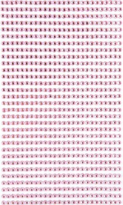 Immagine prodotto di Cristalli autoadesivi 3mm 806pz Rosa chiaro