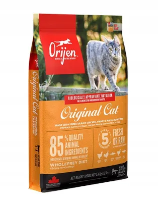 Obrázek produktu pro Orijen Cat & Kitten, Kuřecí maso, Turecko, 5,4 kg