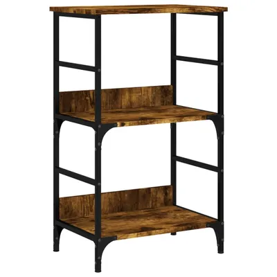Obrázek produktu pro vidaXL Knihovna Smoked Oak 50x33x82 cm výrobek ze dřeva