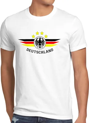 Produktbild von Deutschland Herren T-Shirt Fussball Fan WM 2026 Weltmeisterschaft Adler