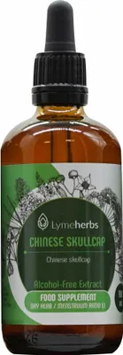Produktbild von Baikal-Helmkraut (Chinese Skullcap, Chinesisches Helmkraut), alkoholfreier Extrakt 1:1 (100ml)