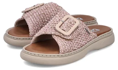 Produktbild von Rieker Damen-Pantolette Rosa-Pink-Mehrfarbig, Farbe:rot, EU Größe:43