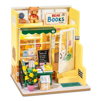 Zdjęcie produktu dla Puzzle 3D Minicasuta Libraria Mind-Find, RoLife, 63 piese, DG152