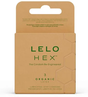 Produktbild von Lelo - Hex Bio-Kondombox 3 Einheiten