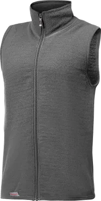 Produktbild von Woolpower Vest 400 Strickweste / Merino Weste Grey Größe XL