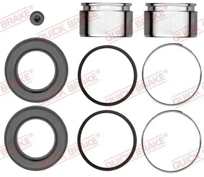 Produktbild von QUICK BRAKE Bremssattel-Reparatursatz für SKODA 105,120 (742) Vorne 114-5383