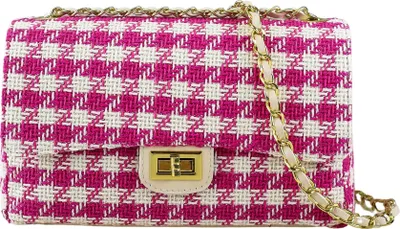 Produktbild von Umhängetasche Amica mit Hahnentrittmuster von collezione alessandro
