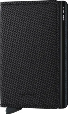 Produktbild von Secrid Geldbörse Slimwallet Carbon männlich 520-17716 SCHWARZ/Black 10.2